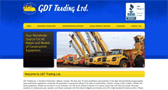 Desktop Screenshot of gdttrading.com